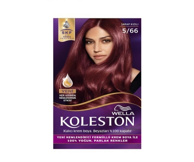 Koleston Set Saç Boyası 5/66 Şarap Kızılı - Koleston