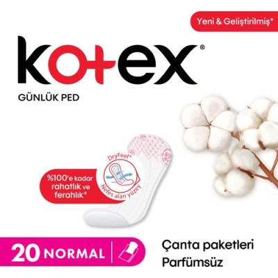 Kotex Anydays Normal Ped 20'li - Kotex