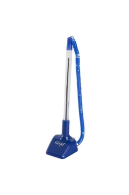 Kraf Spiralli Kalem 0.7 Mavi 304g - KRAF