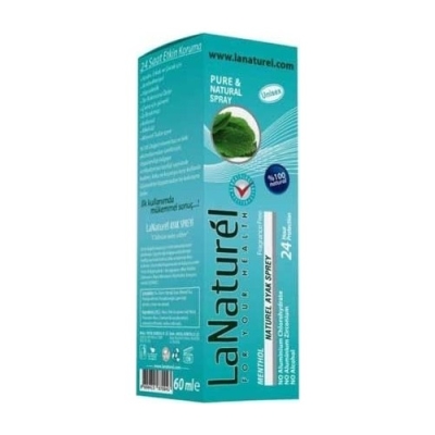 Lanaturel Doğal Ayak Kokusu Için Sprey 60 ml Menthol - Lanaturel
