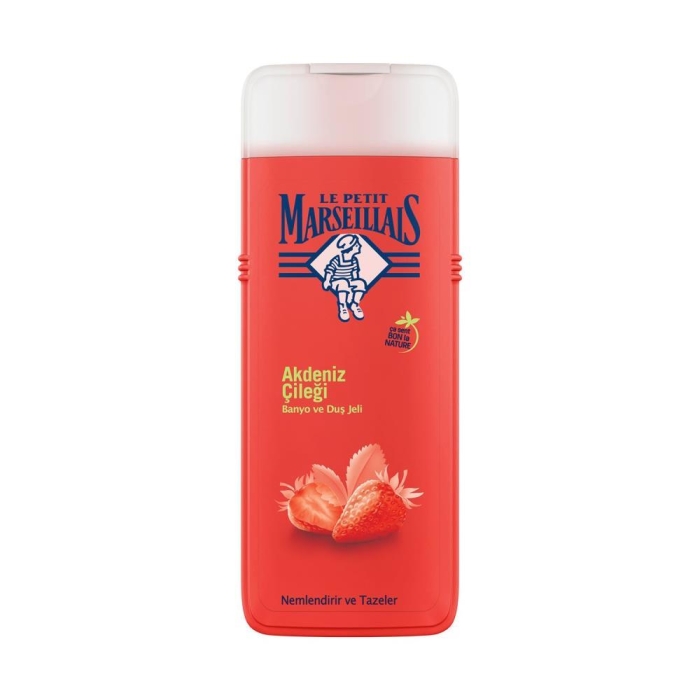 Le Petit Marseillais Duş Jeli Akdeniz Çileği 400ml - 1