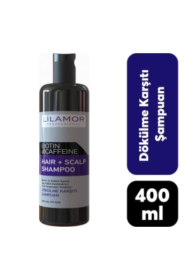 Lilamor Biotin Ve Kafein Dökülmeye Karşı Şampuan 400 ml - Lilamor