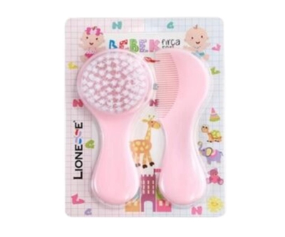 Lionesse Bebek Fırça Seti Pembe 2010 - Lionesse