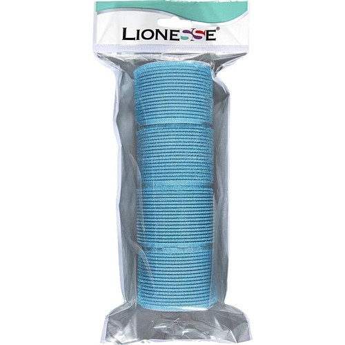 Lionesse Bigudi 1115 Süngerli Mavi 4'Lü Paket 2 Adet - 2