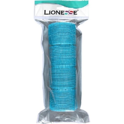 Lionesse Cırtlı Bigudi 1111 Mavi 4 Adet - Lionesse