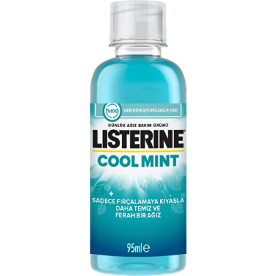 Listerine Ağız Gargarası Cool Mint Nane 95 ml - Listerine