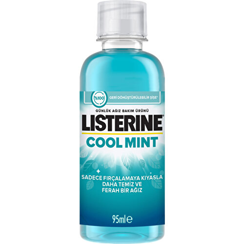 Listerine Ağız Gargarası Cool Mint Nane 95 ml - 1