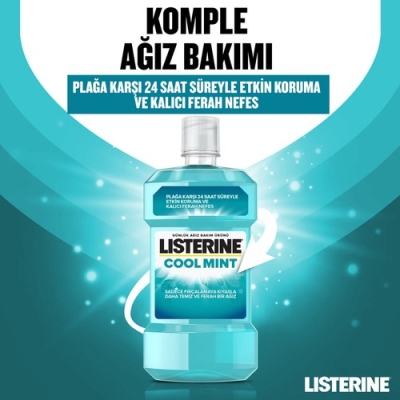 Listerine Ağız Gargarası Cool Mint Nane 95 ml - 2