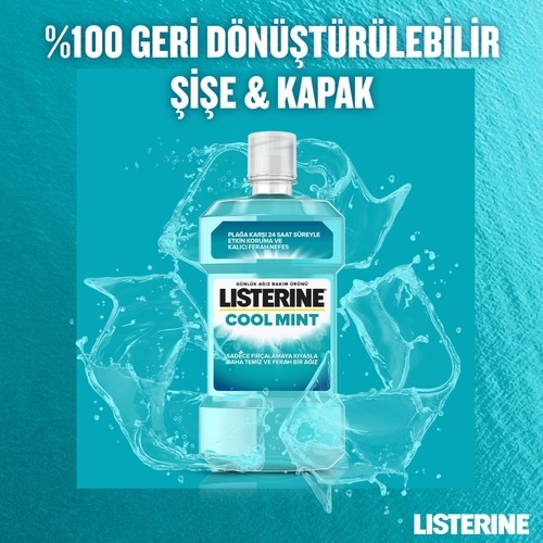 Listerine Ağız Gargarası Cool Mint Nane 95 ml - 5