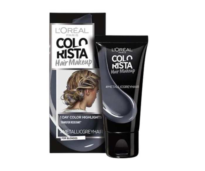 L'Oréal Paris Colorista Hair Makeup Metallic Grey - 1