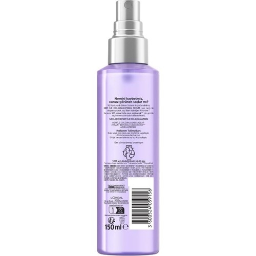L'oréal Paris Elseve Hydra [hyaluronic] Nem ile Dolgunlaştıran Serum 150ML - 2