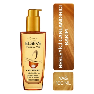 L'Oréal Paris Elseve Mucizevi Onarıcı Bakım Yağı 100 ml-3600524000028 - Loreal Paris