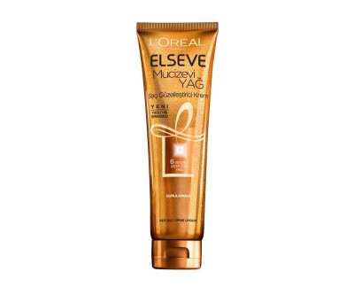 L'Oréal Paris Elseve Mucizevi Yağ Saç Güzelleştirici Krem 150 ml - Her Saç Tipi - Elseve