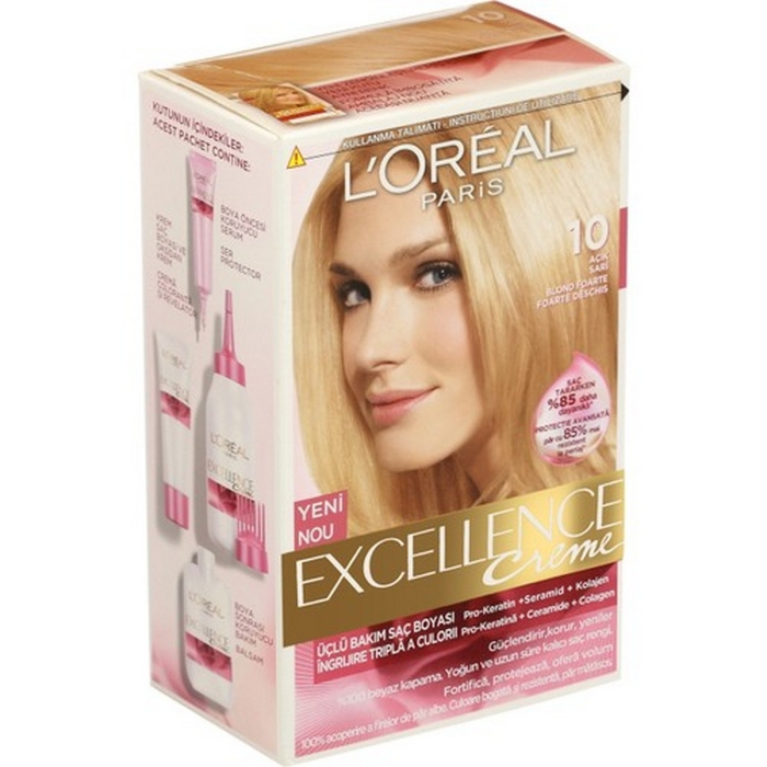 L'oréal Paris Excellence Creme Saç Boyası 10 Açık Sarı - 6
