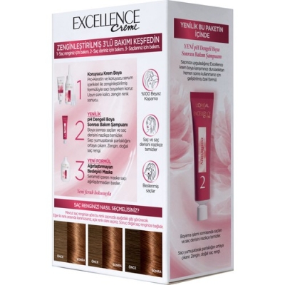 L'Oréal Paris Excellence Creme Saç Boyası 6.35 Çikolata Kahve - 3