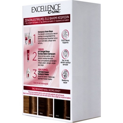 L'Oréal Paris Excellence Creme Saç Boyası - 7.3 Altın Kumral - 3