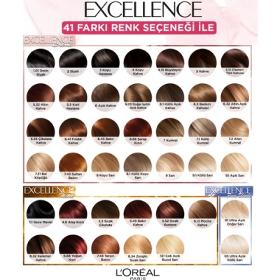 L'Oréal Paris Excellence Creme Saç Boyası - 7.3 Altın Kumral - 7
