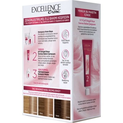 L'oréal Paris Excellence Creme Saç Boyası 7.31 Bal Köpüğü - 3