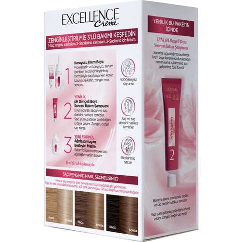 L'Oréal Paris Excellence Creme Saç Boyası 9.1 Sarı Küllü - 3