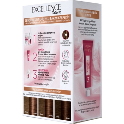 L'Oréal Paris Excellence Intense 6.32 Karamel Kahve Saç Boyası - 3