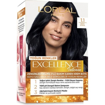 L'oréal Paris Excellence Intense Saç Boyası 1.1 Gece Mavisi - Loreal Paris