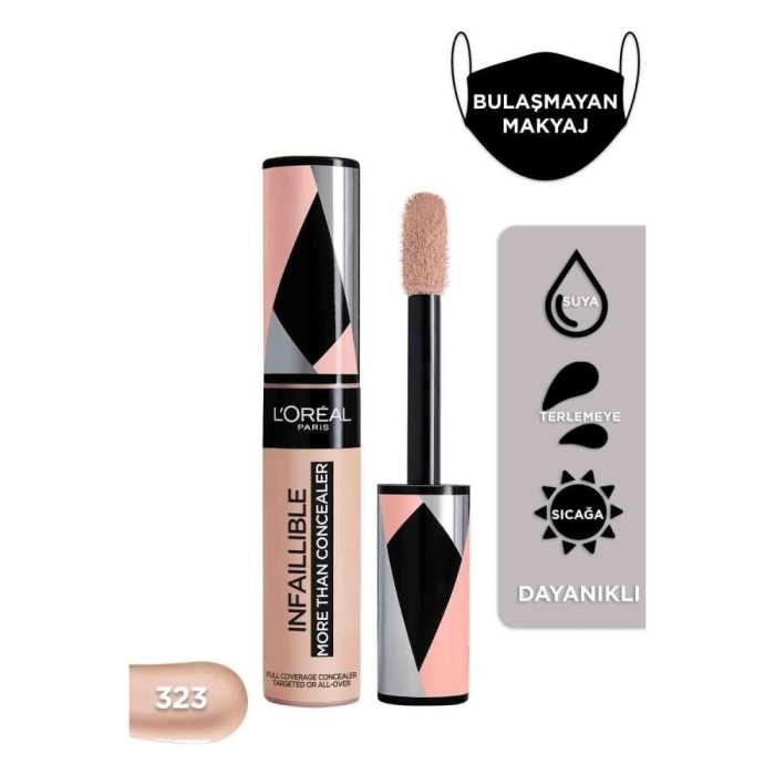 L'Oréal Paris Infaillible Tüm Yüze Uygulanabilir Kapatıcı 323 Fawn - 2