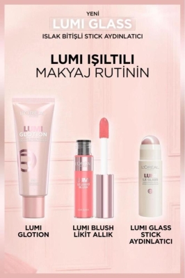 L'Oréal Paris Lumi Glass Islak Bitişli Stick Aydınlatıcı - 620 Glassy Pink Ballet - 8
