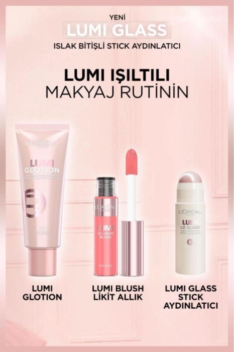 L'Oréal Paris Lumi Glass Islak Bitişli Stick Aydınlatıcı - 620 Glassy Pink Ballet - 8