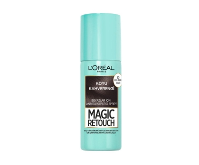 L'Oréal Paris Magic Retouch Beyaz Dipleri Kapatıcı Sprey 75 Ml - Koyu Kahverengi - Loreal Paris