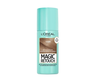 L'Oréal Paris Magic Retouch Beyaz Dipleri Kapatıcı Sprey 75 Ml - Sarı - Loreal Paris