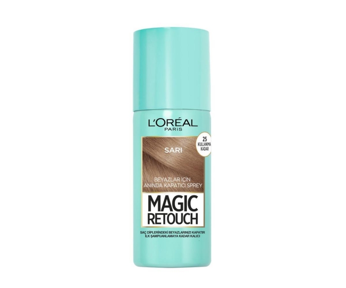 L'Oréal Paris Magic Retouch Beyaz Dipleri Kapatıcı Sprey 75 Ml - Sarı - 1