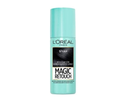 L'Oréal Paris Magic Retouch Beyaz Dipleri Kapatıcı Sprey 75 Ml - Siyah - Loreal Paris