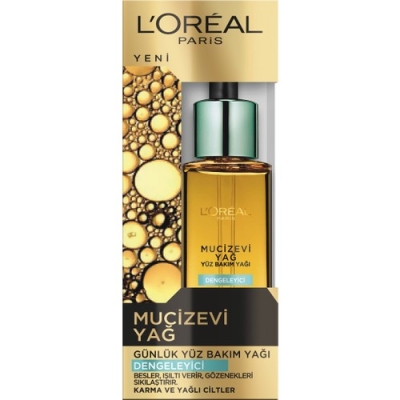 L'Oréal Paris Mucizevi Yağ Dengeleyici Günlük Yüz Bakım Yağı 30 ml - Loreal Paris