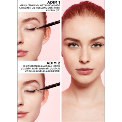 L'Oréal Paris Perfect Slim by Superliner Siyah Eyeliner - 8