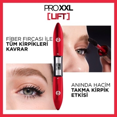 L'oréal Paris Pro Xxl Lift Çift Taraflı Maskara - Kirpik Lifting Etkisi - 3
