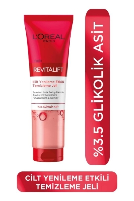 L'oréal Paris Revitalift Cilt Yenileme Etkili Temizleme Jeli 150 Ml- Glikolik Asit - L'Oreal Paris
