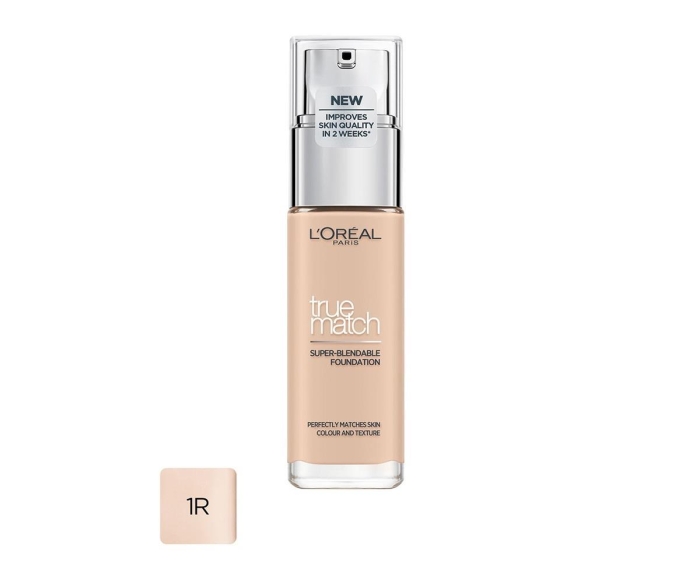 L'Oréal Paris True Match Bakım Yapan Fondöten 1R ROSE IVORY - 1