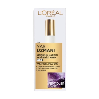 L'oréal Paris Yaş Uzmanı 50+ Kırışıklık Karşıtı Yenileyici Göz Kremi - 2