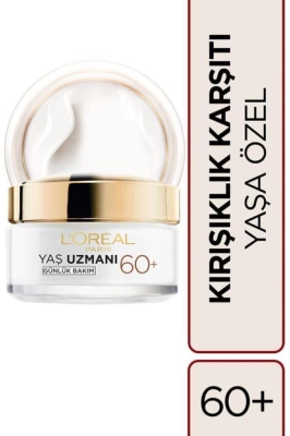L'oréal Paris Yaş Uzmanı 60+ Kırışıklık Karşıtı Besleyici Krem - L'Oreal Paris