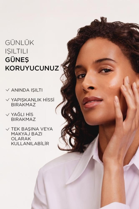 L'Oreal Paris Bright Reveal Spf 50 Koyu Leke Karşıtı Renkli Fluid Günlük Yüz Güneş Kremi 50ml - Medium - 3