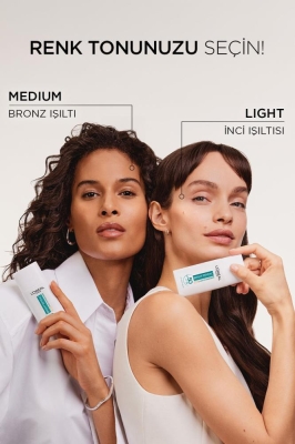 L'Oreal Paris Bright Reveal Spf 50 Koyu Leke Karşıtı Renkli Fluid Günlük Yüz Güneş Kremi 50ml - Medium - 6