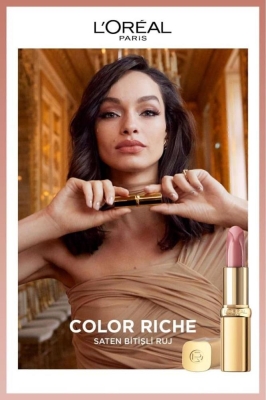 L'Oreal Paris Color Riche Saten Bitişli Ruj - 570 Worth It (Intense) - 6