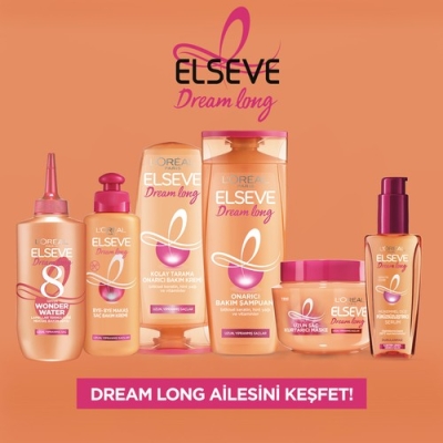 Loreal Paris L'oréal Paris Elseve Dream Long Wonder Water Mucize Bakım Suyu 200ML - 7