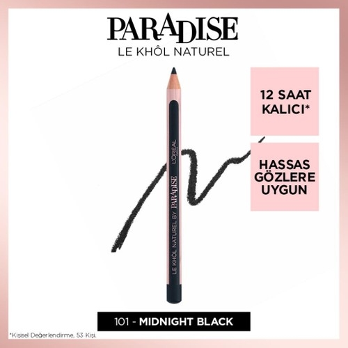 Loreal Paris Loreal Superliner Le Kohl Eyeliner 101 - 1