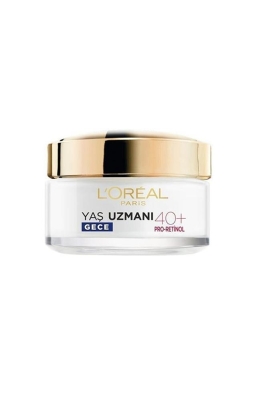 L'Oreal Paris Yaş Uzmanı 40+ Kırışıklık Karşıtı Besleyici Gece Kremi 50 ml - 2