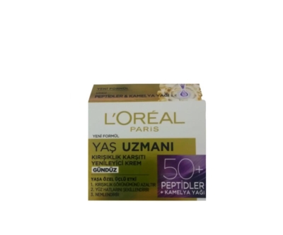 Loreal Paris Yaş Uzmanı 50+ Kırışıklık Karşıtı Yenileyici Gündüz Kremi 50 ml - L'Oreal Paris