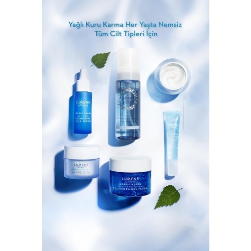 Lumene Arctic Aqua Foaming Cleanser - Kutup Kaynak Suyu Içeren Yüz Temizleme Köpüğü 150ML - 5