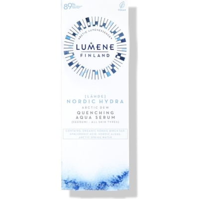 Lumene Arctic Dew Quenching Aqua Serum - Kutup Kaynak Suyu Içeren Nem Serumu 30ML - 4