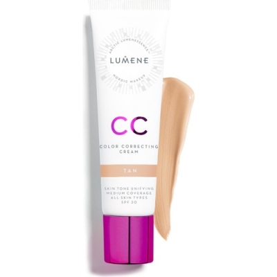 Lumene CC Cream Shade Tan-7 Etkili Renk Dengeleyici CC Krem SPF 20 Koyu - Lumene