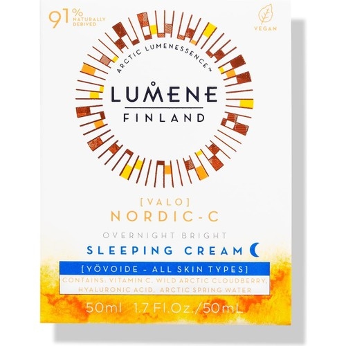 Lumene Overnight Bright Sleeping Cream - Uyku(Da) Aydınlatıcı & Leke Karşıtı Bakım Kremi 50ML - 5